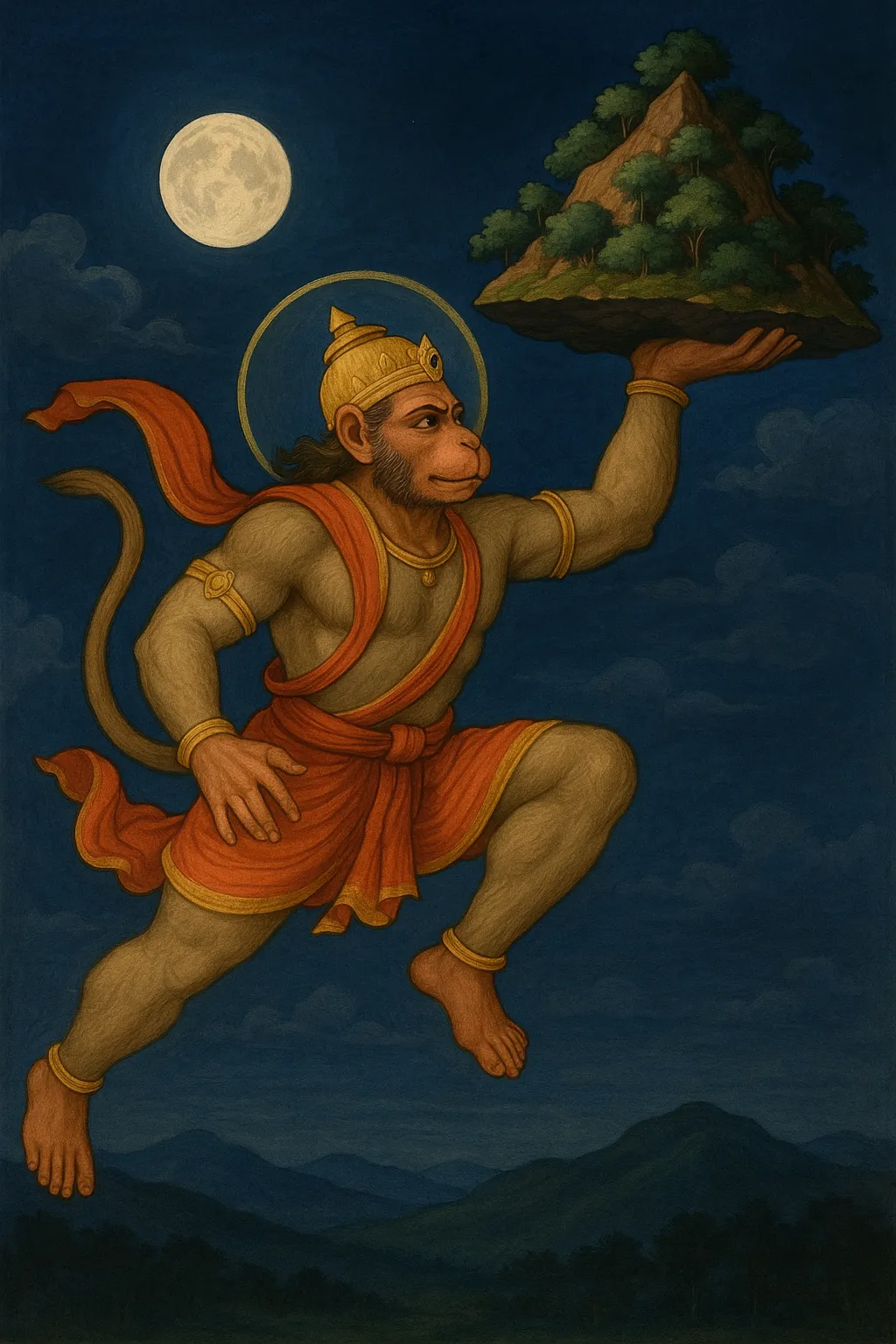 Part 35 Hanumans Flight for Sanjeevani The Mountain That Flew