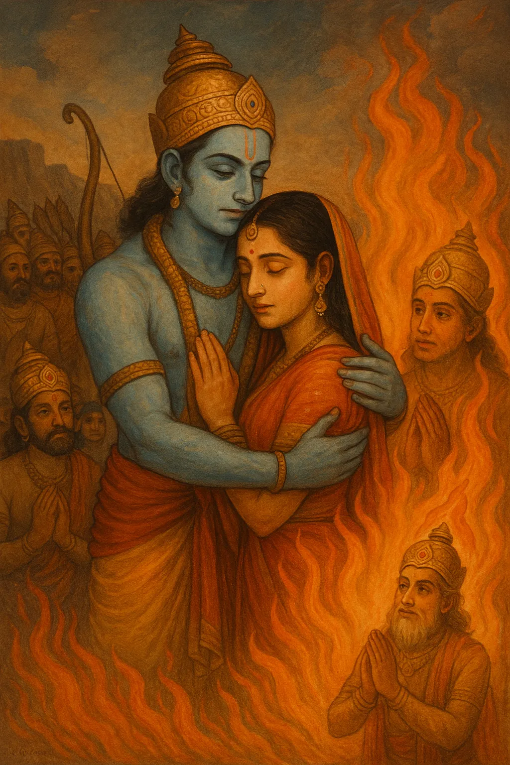 Part 38 The Rescue of Sita and Her Trial by Fire