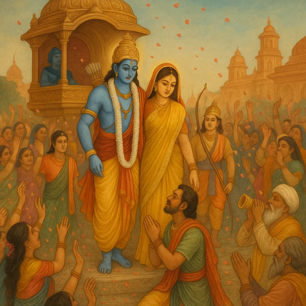 Part 39 The Return to Ayodhya Ramas Grand Homecoming